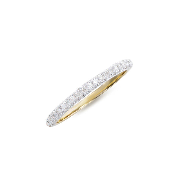 0.38 CTS CERTIFIED DIAMONDS 14K YELLOW GOLD DESIGNER RING SIZE 7.5