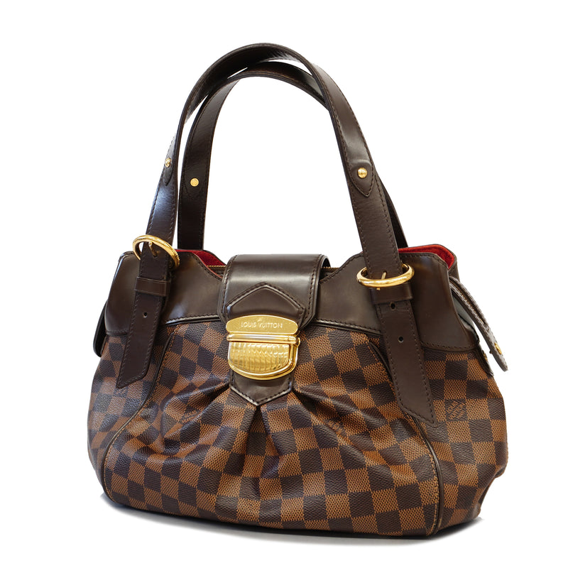 Auth Louis Vuitton Shoulder Bag Damier Sistina PM N41542
