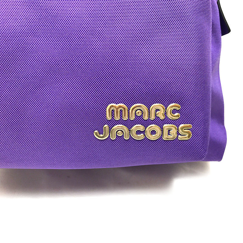 Marc Jacobs MARC JACOBS rucksack bag nylon purple gold metal fittings M0014031 mens womens