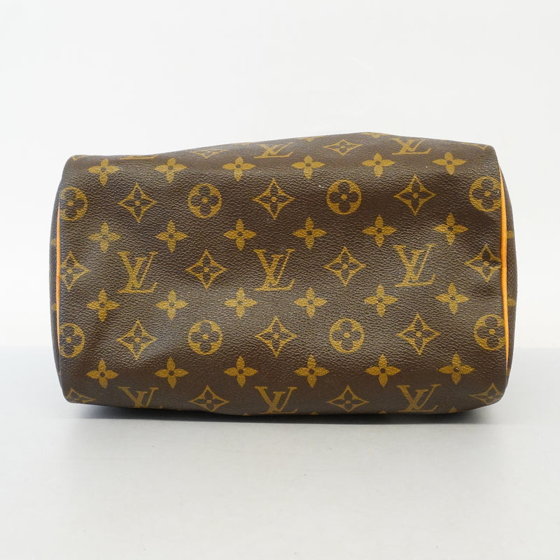 Auth Louis Vuitton Monogram Speedy 25 M41528 Womens Handbag