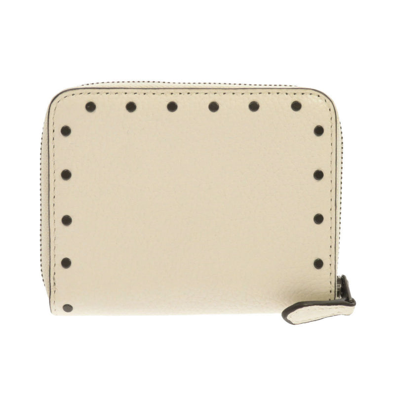 Coach 31811 Border Rivets Bi-Fold Wallet Calf Ladies