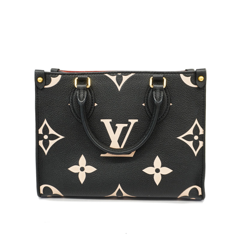 Auth Louis Vuitton 2way Bag Monogram Amplant On The Go PM M45659
