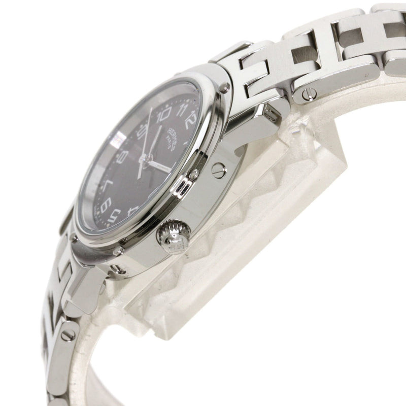 Hermes CL4.210 Clipper Watch Stainless Steel / SS Ladies HERMES