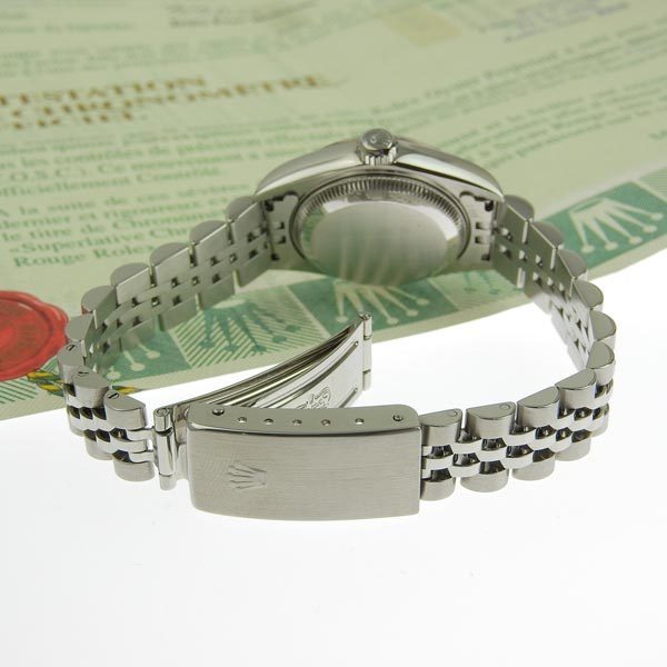 Rolex Datejust Automatic Stainless SteelWhite Gold Womens Watch