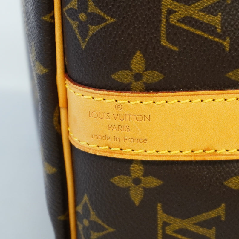 Auth Louis Vuitton Boston Bag Monogram Keepall Bandolier 45 M41418 Unisex