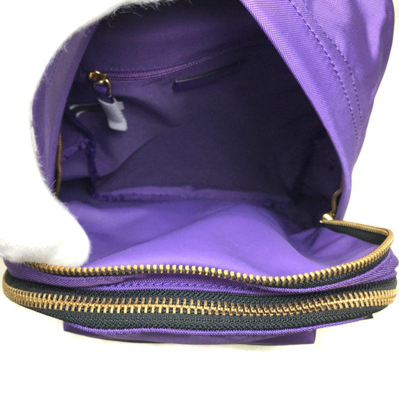 Marc Jacobs MARC JACOBS rucksack bag nylon purple gold metal fittings M0014031 mens womens