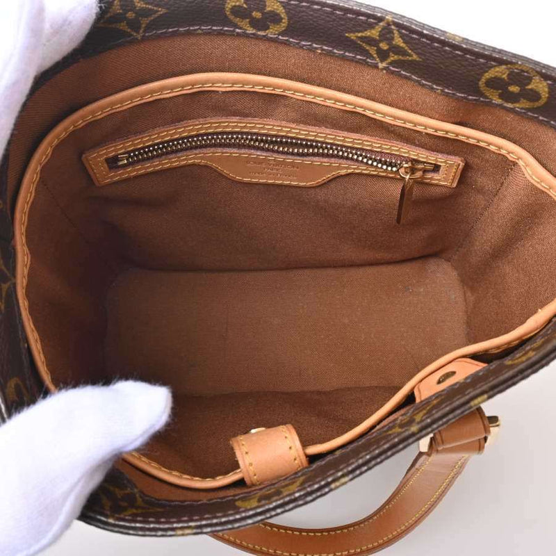 LOUIS VUITTON Monogram Vavant PM Handbag Brown PVC Leather