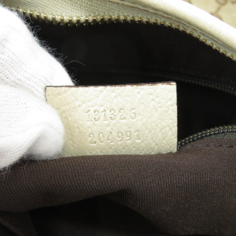 Gucci 204991 GG Shoulder Bag Canvas Ladies