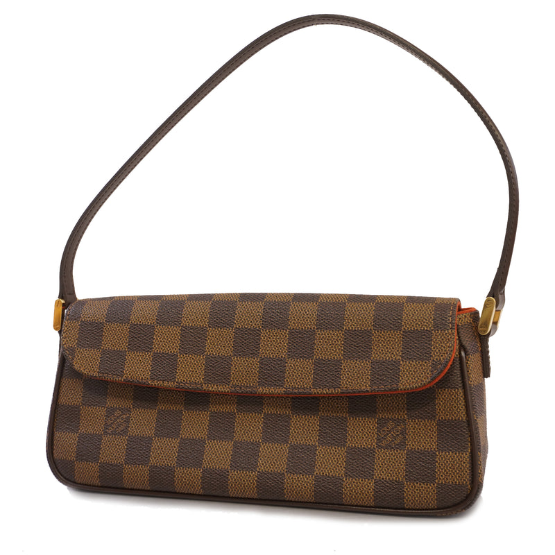 Auth Louis Vuitton Shoulder Bag Damier Decorator N51299