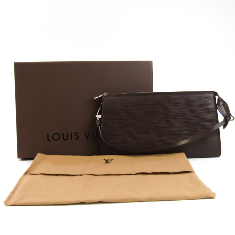 Louis Vuitton Epi Pochette Accessoires 24 M5294D Handbag Mocha