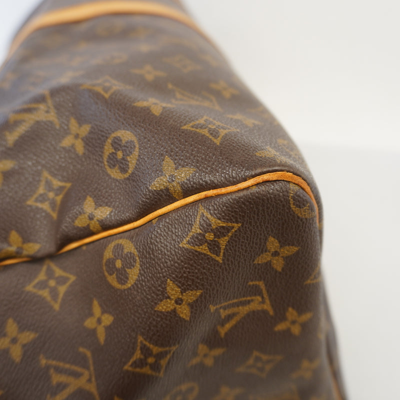 Auth Louis Vuitton Monogram Keepol 60 M41422 MenWomenUnisex Boston Bag