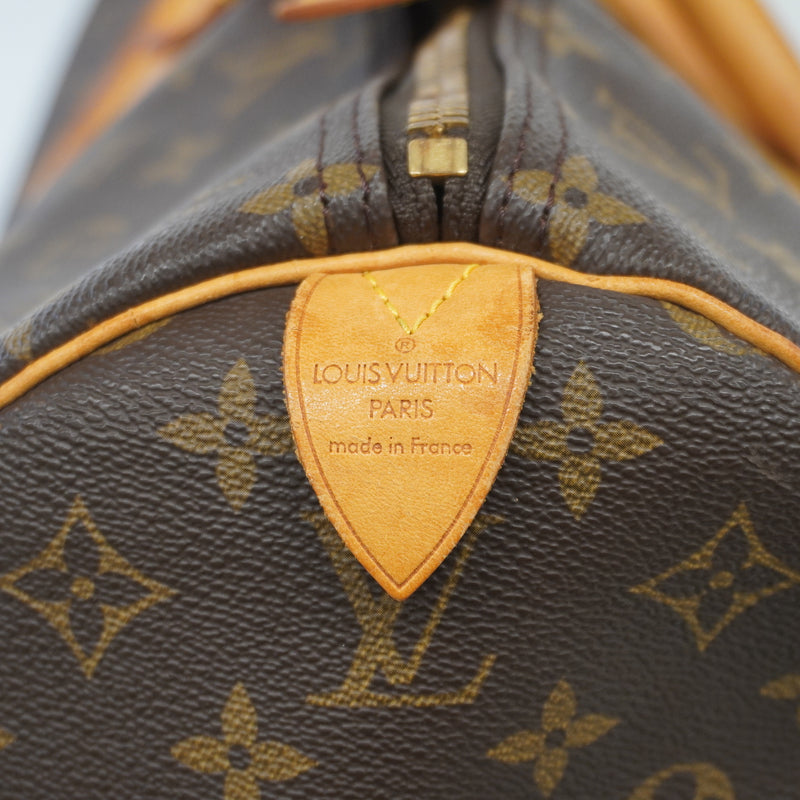 Auth Louis Vuitton Monogram Keepol 60 M41422 MenWomenUnisex Boston Bag