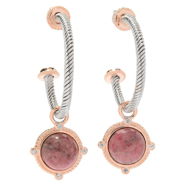 Brand New Rhodonite Earring