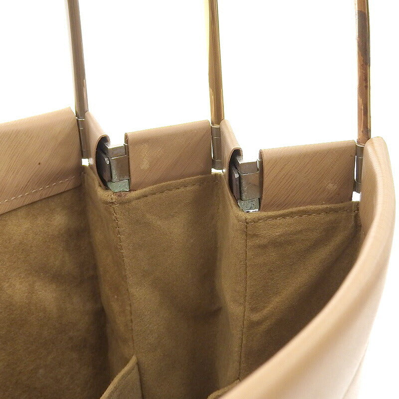 Cartier Bag Handbag Trinity Leather Beige Dating