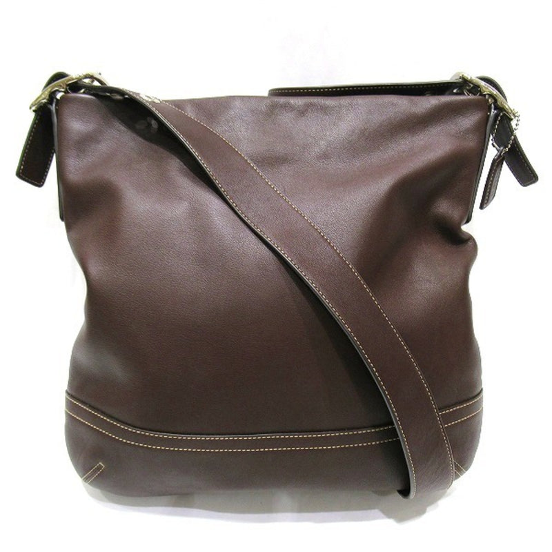 Coach COACH Leather F01414 Bag Shoulder Ladies