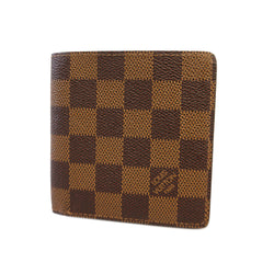 Auth Louis Vuitton Damier Portobier 6 Cult Credit N61666 MenWomenUnisex Bill Wallet (bi-fold)