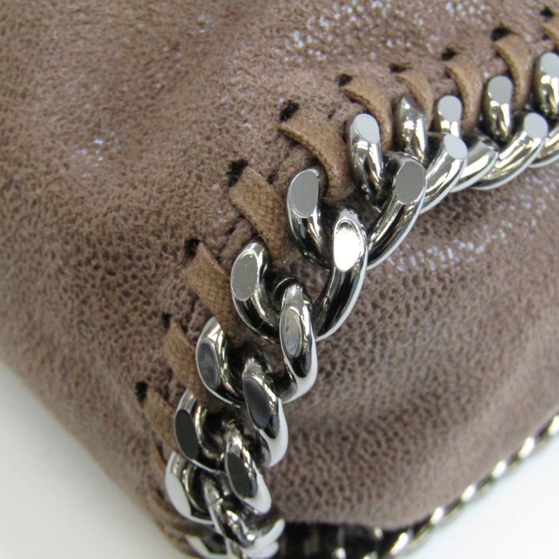 Stella McCartney Mini Tote 371223 W9132 Womens Polyester HandbagShoulder Bag Light Brown