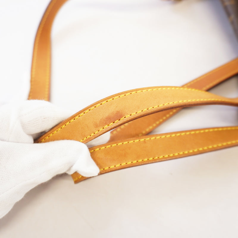Auth Louis Vuitton Monogram Monsuri MM M51136 Womens Backpack