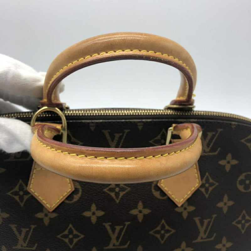 LOUIS VUITTON M51130 Alma Monogram Handbag Leather Louis Vuitton