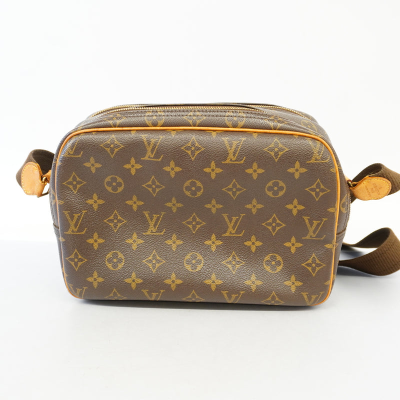 Auth Louis Vuitton Shoulder Bag Monogram Reporter PM M45254