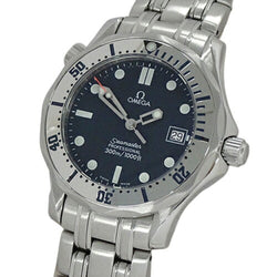 Omega OMEGA Seamaster 300 2562.80 Watch Boys Date Quartz Stainless SS Silver Navy Polished