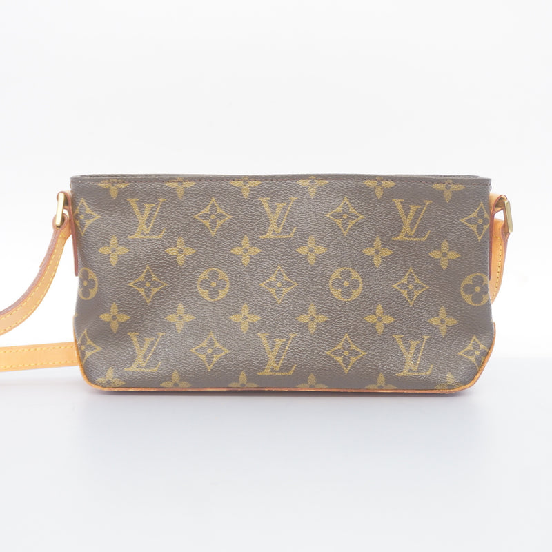Auth Louis Vuitton Monogram Trotteur M51240 Womens Shoulder Bag