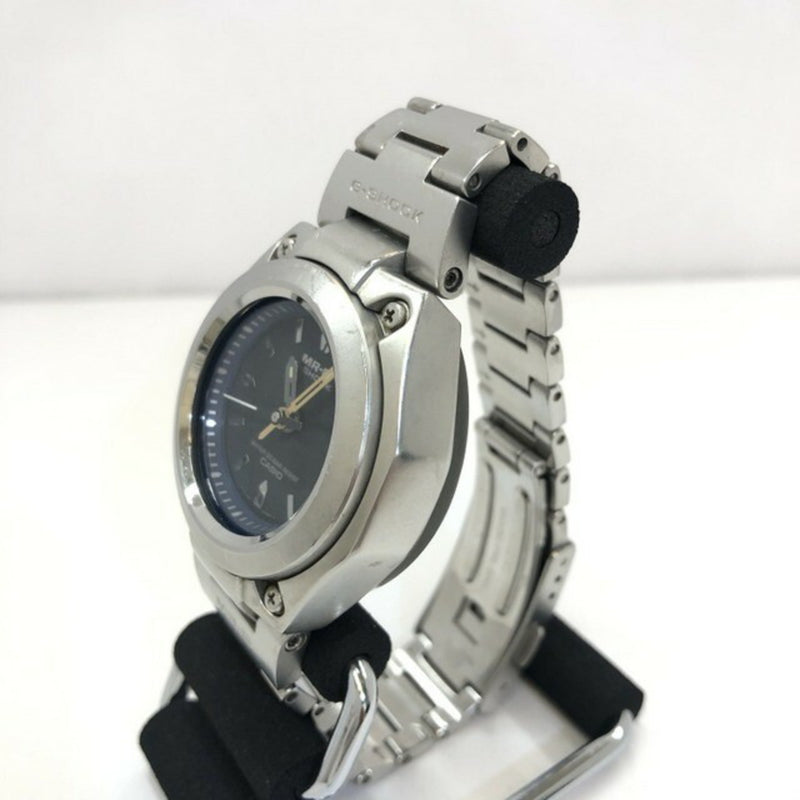 G-SHOCK CASIO Casio watch MRG-120 MR-G silver black analog quartz mens