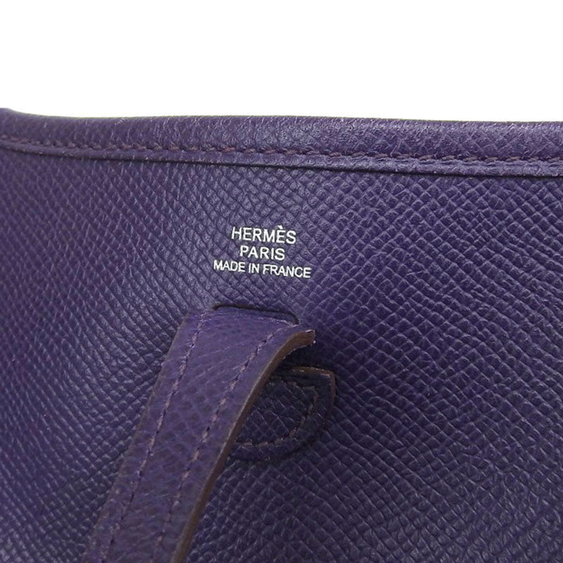 Hermes Evelyn TPM Epsom Leather Bag Cassis