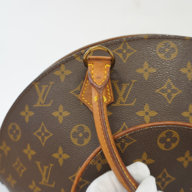 Auth Louis Vuitton Monogram Ellipse MM M51126 Womens Handbag