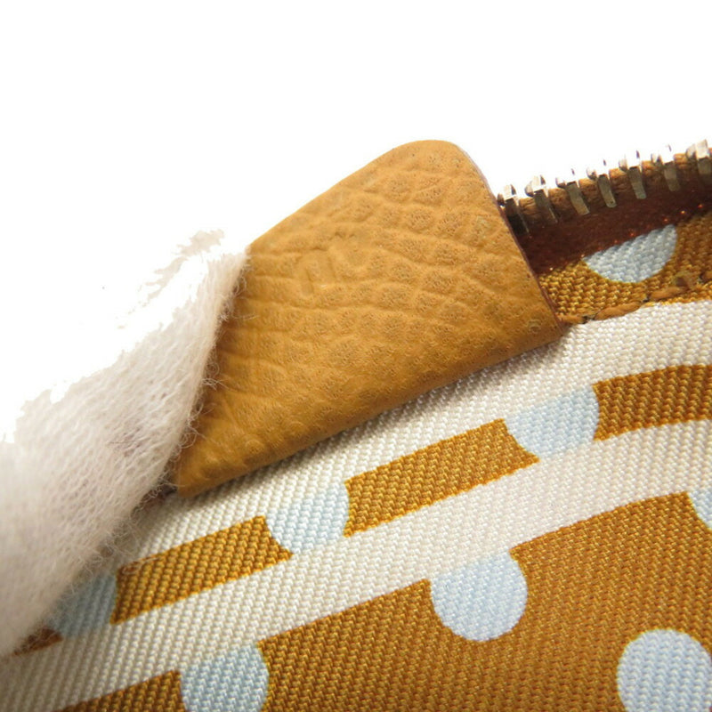Hermes Azap Silk in Vaux Epson Y engraved () Coin case purse Purse Brown