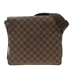 Louis Vuitton Damier Naviglio Shoulder Bag Ebene N45255